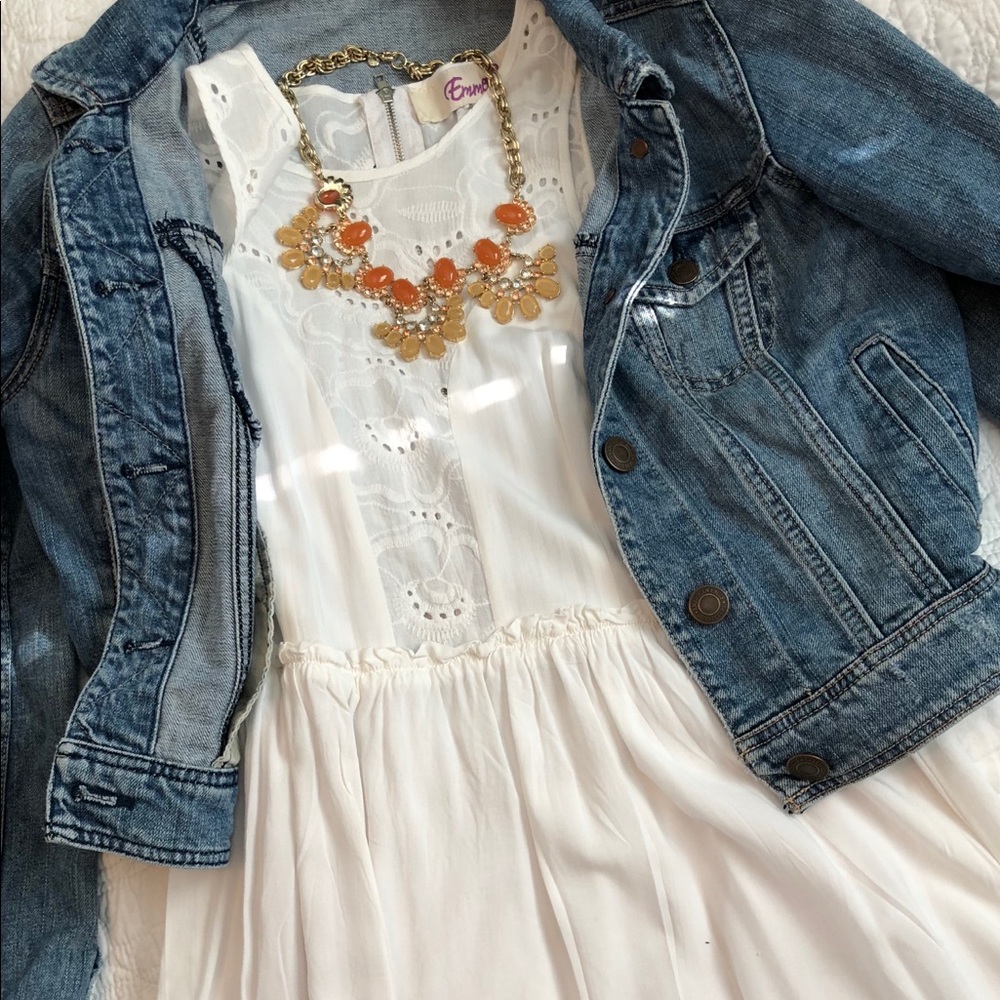 White dress